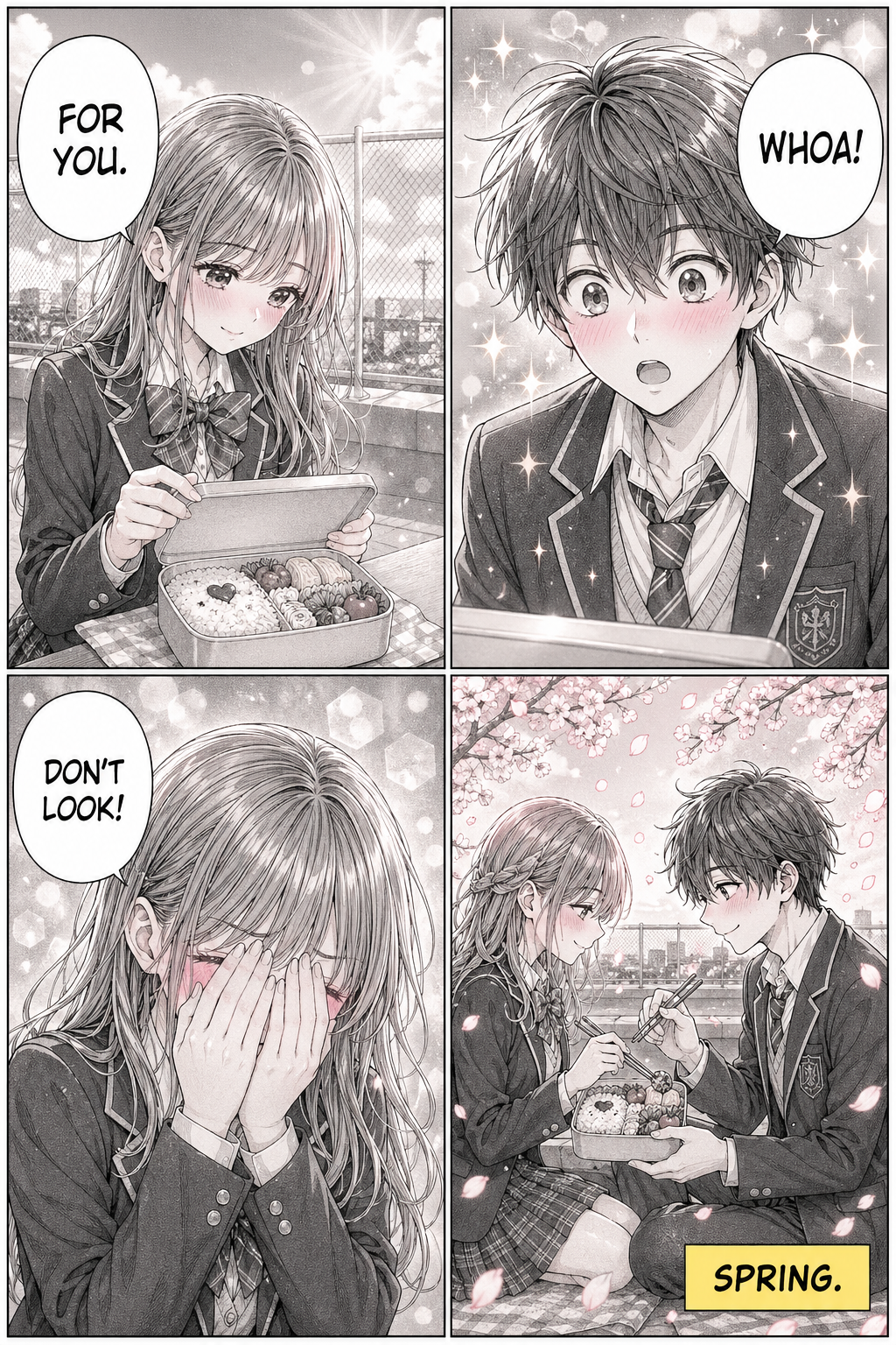 Bento Romance — community sample published on Manhwa Creator
