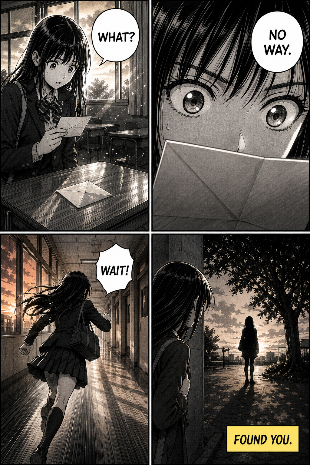 The Letter — community sample published on Manhwa Creator